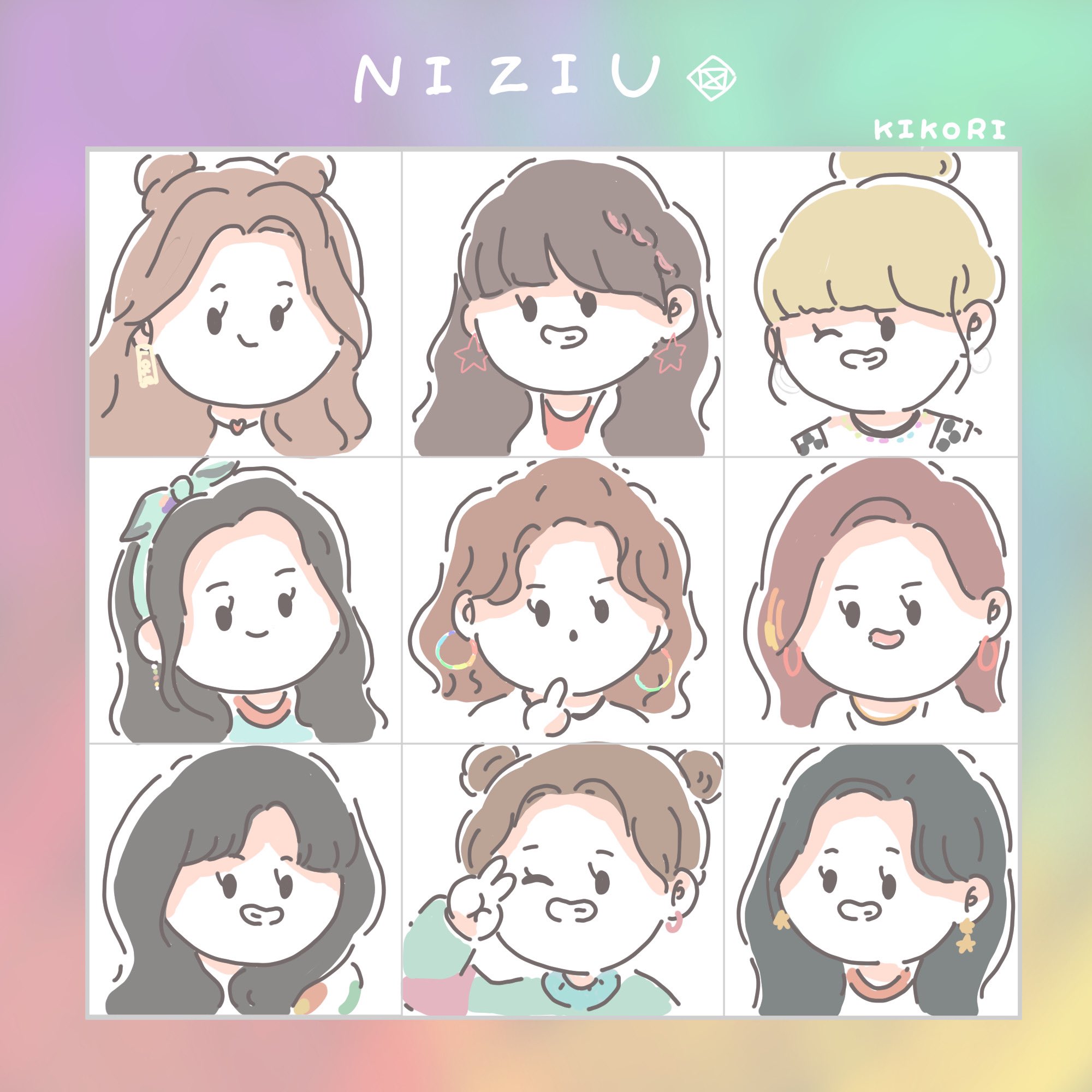 きこり 在 Twitter 上 Niziu Niziu イラスト ゆるいイラスト T Co Ptpcveuo5l Twitter