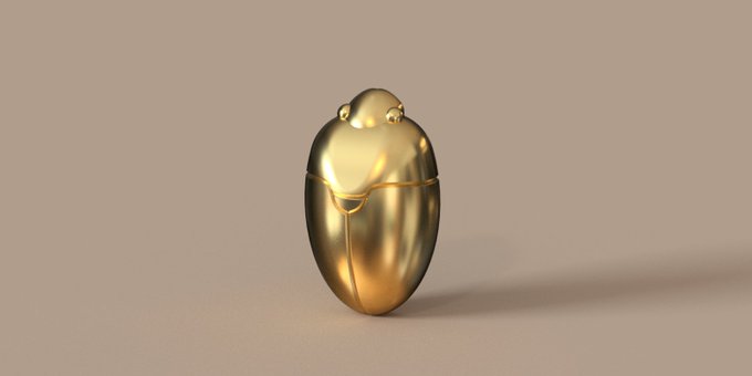 I've been working on my xmas beetle ornament. https://t.co/6slSZzzsbt<a href="/tag/3dprinting"class="tags"><span>#3dprinting</span></a>