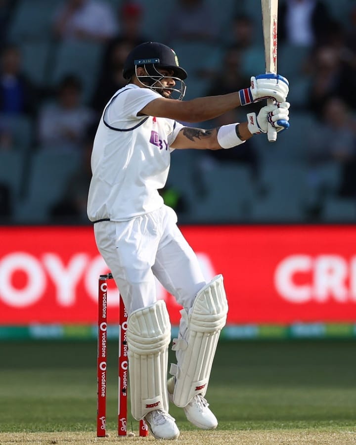 barshaVkohli18's tweet image. His 23rd half century on the first day of the first Test..  #AUSvIND   #FirstTest 👑❣