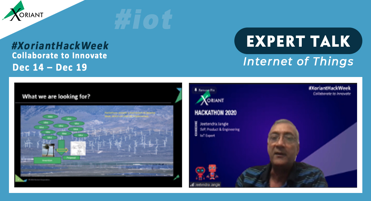 Xoriant's tweet photo. Snippets from our ongoing #XoriantHackWeek event – 3 days of insightful interactions between experts and enthusiastic hackathon participants on the Internet of Things, Security, Kubernetes. Stay tuned for more! #Hackathon2020 #IoT #Security #kubernetes https://t.co/BKEmxa3fBT