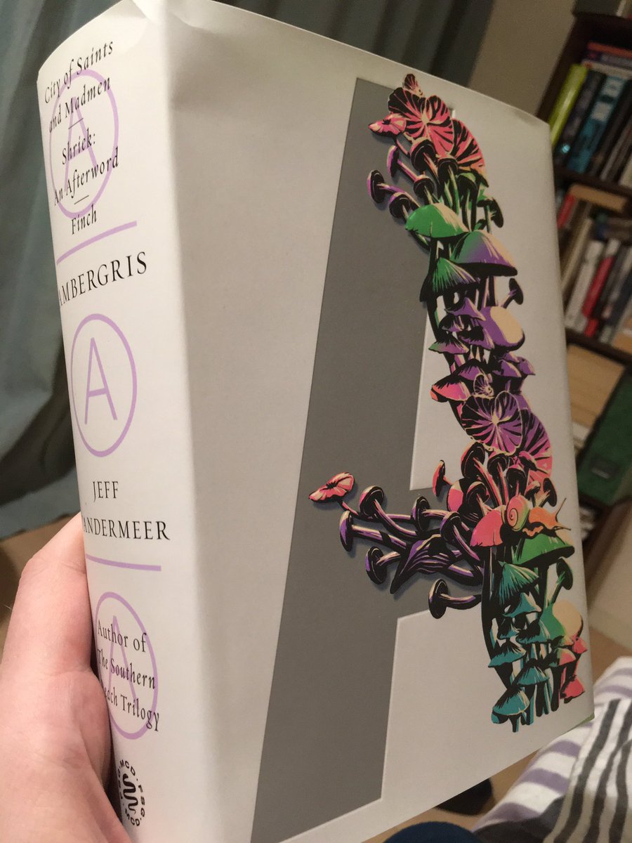 Finally!! After years of waiting for a chance to read #Ambergris novels in one book, there it is. Shrooms are already trying to break free from the cover it seems - a true testament to the power of imagination. Thank you <a href="/jeffvandermeer/">Jeff VanderMeer</a>
