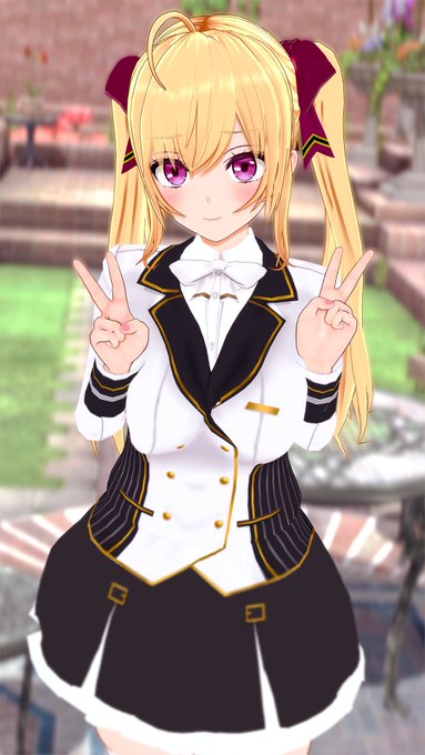 髪とか服とかもろもろリメイクした 