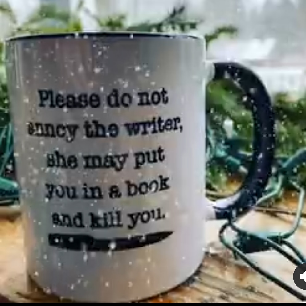 SKMasonauthor's tweet image. Careful not to piss off a writer!! 🤣🤣🤣

#writerfun #humour #writingcommunity #writersworld #writerslife #writersofinstagram #amwritingfiction #supportauthors #writingcommunityofinstagram #writingtime #supportwriters #authorssupportingauthors #authorslife #amwriting