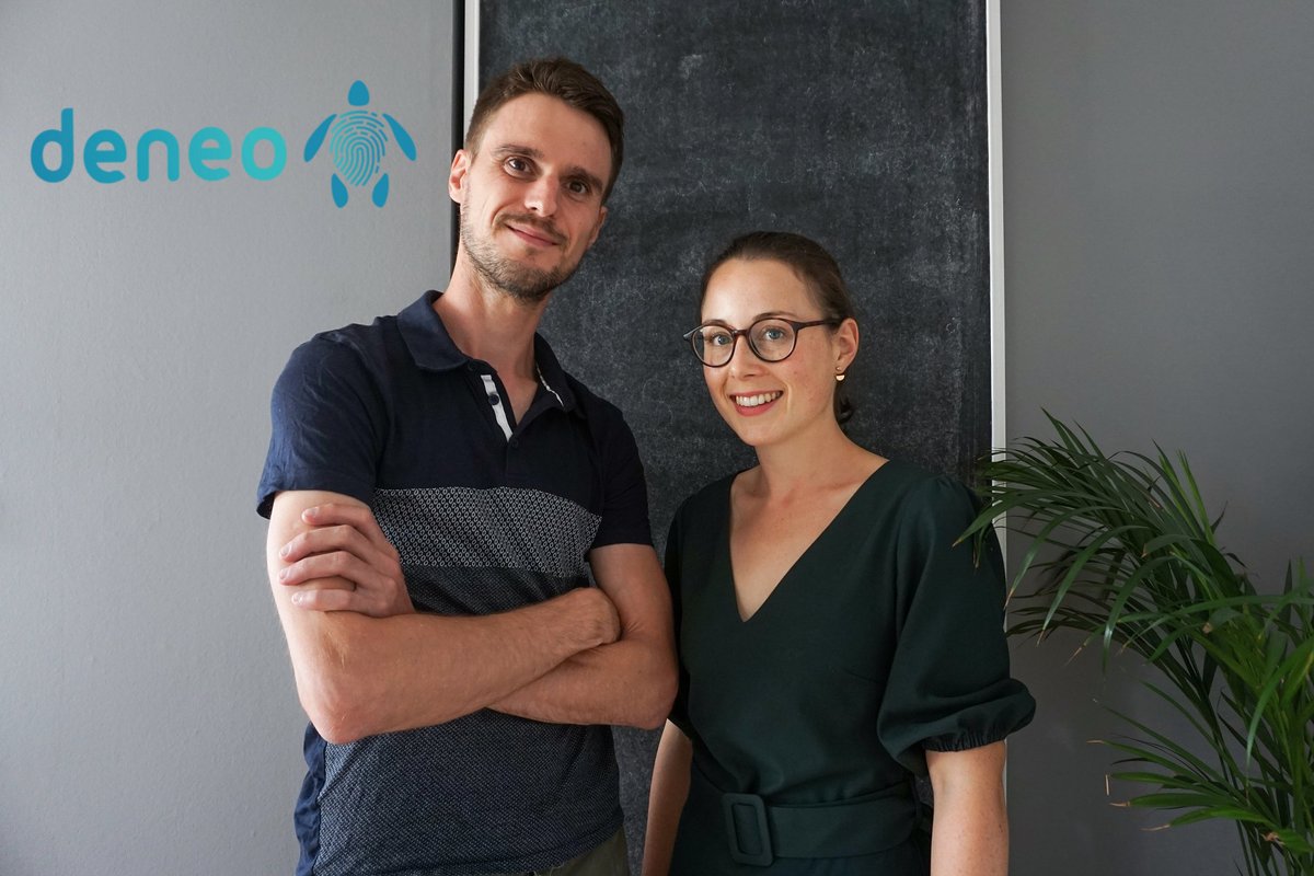 UnivRennes_2's tweet photo. Découvrez @deneo_sante, la start-up qui améliore le suivi des patients ! Développée par Maud Rouillard (diplômée @UnivRennes_2 et lauréate @PEPITE_BRETAGNE) et David Orven, en partenariat avec @m2slab, elle sera commercialisée en janvier 2021. #innovation 
https://t.co/vrAq00MGx0 https://t.co/nURzO9RmJn