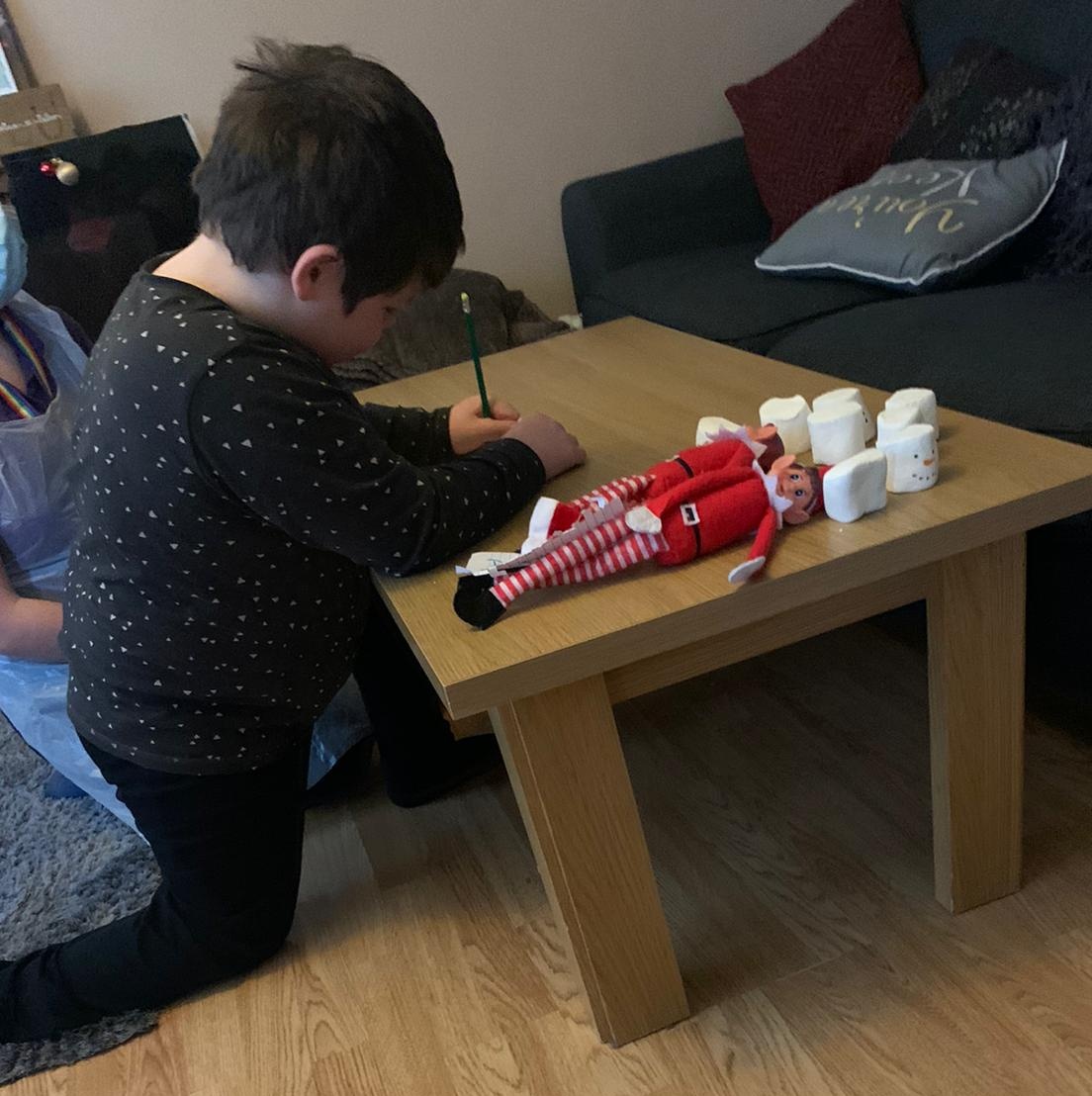 TrystGoal4Glory's tweet photo. Hope all is well &amp; everyone keeping safe. Haven’t done an update in a long time so here we go. 

Trystan is still going very well with his physio sessions. This morning saw him practicing his standing with out splints to strengthen his legs as well as some kneeling exercises 💪 https://t.co/AsRflTvBNn