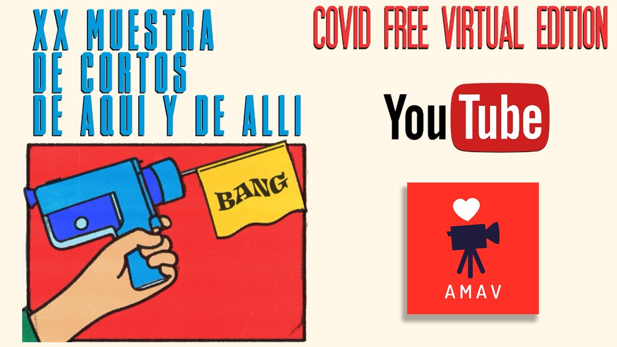 ✅ Mañana es el día.
La XX Muestra de Cortos de Aquí y de Allí este año se celebra de manera online a través del Canal de YouTube del Ayuntamiento de Elda
📅 Viernes 18 a las 21:00 en el siguiente enlace:

▶ youtu.be/hLdPPaDwr7g