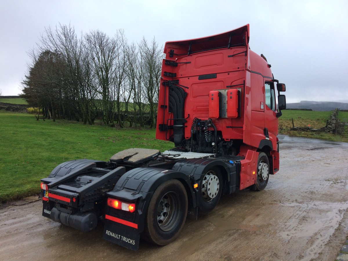 CrossHeights's tweet photo. Vehicle For Sale:
2016 (66-plate) Renault T460 6x2 Midlift Tractor Unit
Features include:
460hp, OptiDriver Auto Gearbox, High Roof Sleeper Cab, Fridge, 750,361.6km, Good condition.
https://t.co/Rnor7z1vos
#renaulttrucks #renaultt #truckforsale #crossheights https://t.co/5mdfo8vU2Y