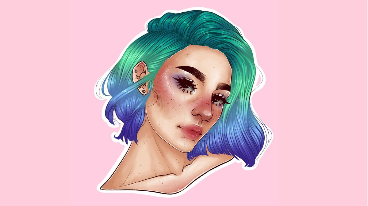 faeeebaeee's tweet photo. [drawing pride flags as egirls] 
🌈 mlm / gay men pride 🏳️‍🌈 

✨ #gaypride #queerart #characterdesign #egirl #mlm #mlmflag ✨ https://t.co/fJQIVMmRWn