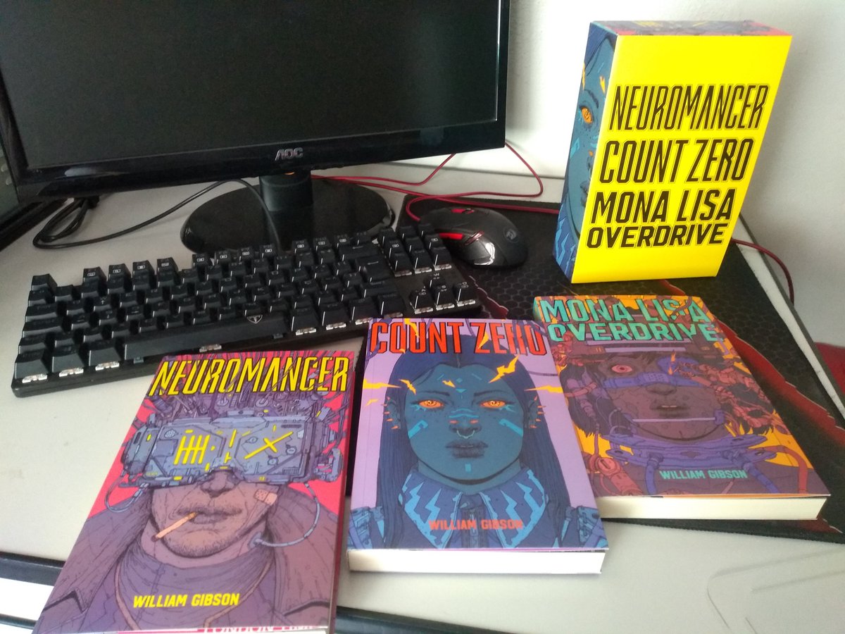 briaothebroken's tweet photo. 📺"O sol no porto tinha cor de televisão num canal fora do ar." A obra precursora do movimento Cyberpunk e que deu origem a trilogia Matrix, tem início em Neuromancer. Livro que narra a história de Case, um errante do Ciberespaço e hacker da Matrix 😎... o resto vocês já sabem... https://t.co/6HMpMscthk