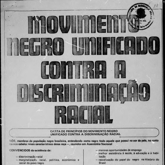 lpedrettil's tweet photo. Ainda profundamente impactado pelo documentário do @emicida – como todos nós – retomei alguns materiais de pesquisa pra ver melhor como o MNU foi monitorado pela ditadura. 

Compartilho aqui algumas das coisas que mais chamam atenção.

(No fim do fio, link pra baixar os docs) https://t.co/TAJGlVhUSu