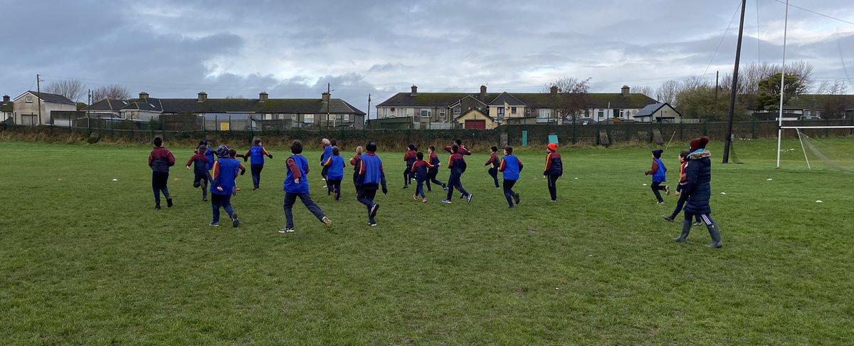 devlins48's tweet photo. The Very Active 4th &amp; 5th Classes @CBSPrimaryKK today enjoying there Allinclusive Tag Rugby Fun Games @LeinsterBranch @KilkennyRFC @KilkennySport @KilkennyLP @ActiveFlag #FromTheGroundUp #Neverstopcompeting #RugbyFun 👍😁🏉 https://t.co/l1EMruieqI