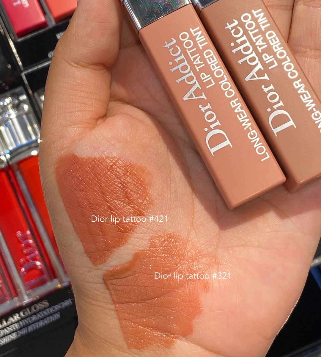 Son Dior Addict Lip Tattoo màu 321 Natural fullbox  Hồng đất  KYOVN