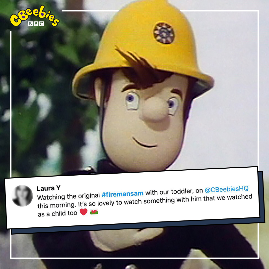 CBeebiesHQ's tweet photo. Which childhood favourites do you watch with your kids? ❤️

Classic Fireman Sam is streaming now on iPlayer 🙌 https://t.co/MYzS3YC6jc 

#ThursdayFun https://t.co/j0ZoQXEpAM