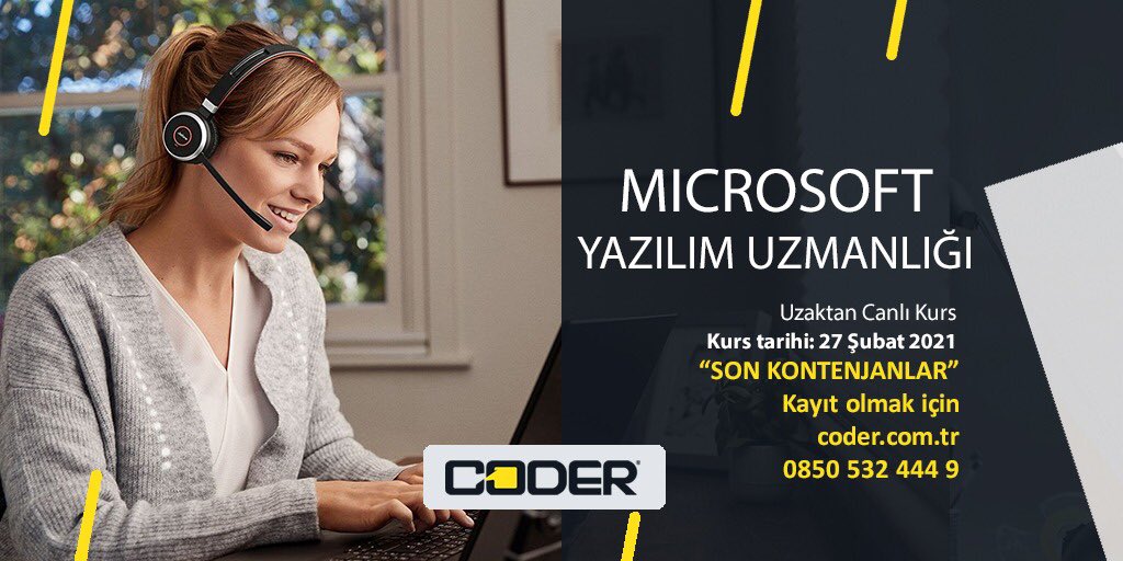 CoderAkademi's tweet image. Yeni dönem kurs kayıtlarımız başladı! 
Erken kayıtta yıl sonuna özel kampanyaları kaçırmayın! Son gün 31 Aralık 2020

-
-
-