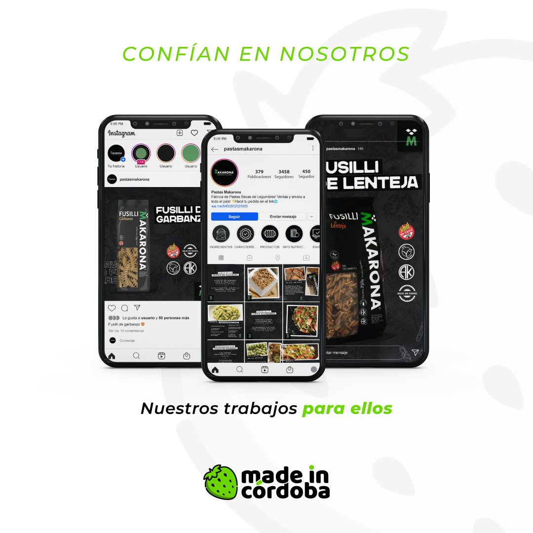 Madeincbaok's tweet photo. Cada día la familia de Made In Córdoba se hace más grande, gracias a la confianza que depositan nuestros clientes en nosotros.

Gracias por confiar, ¡seguimos comunicando juntos!

#Comunicación #Marketing #LaFrutillaVerde #ConfíanEnNosotros https://t.co/X4W5i6njOF