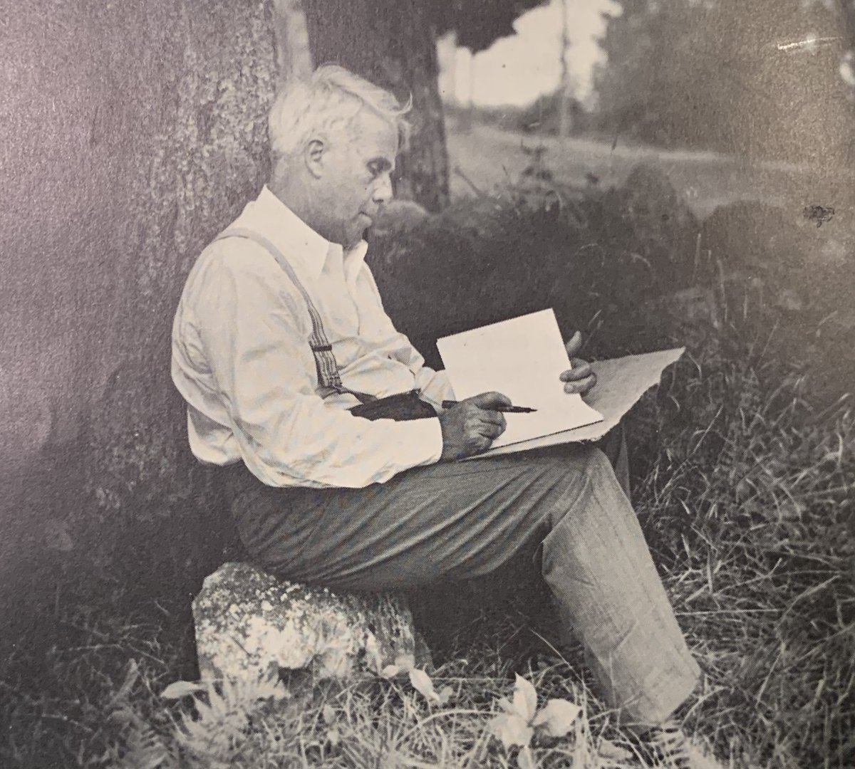 NhWestbrook's tweet photo. 📝Did you know that Robert Frost is the only poet to have won 4 Pulitzer Prizes for Poetry? #robertfrost #robertfrostquote #robertfrostpoem #robertfrostpoetry #derrynh #nh #newhampshire #historic #history #historicpreservation #visitnh #newengland #frost #pulitzerprize https://t.co/fq2A5GzEGV