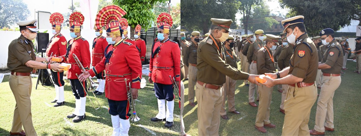 Post- 162
17.12.2020/PAC Hqs, Lucknow 
73वें पीएसी स्थापना दिवस के अवसर पर पीएसी ध्वज को सलामी तथा पीएसी गीत व बैण्ड के साथ उल्लासपूर्वक उत्सव का आयोजन....