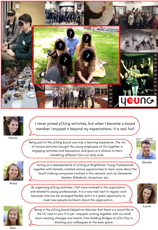 yOUngOUNL's tweet photo. After 3 memorable years, yOUng is looking for new board members! Perhaps the New Year would be a good time to set new goals and new challenges. Of course, the current board will support in getting started. See below what the current board members say about their experience! https://t.co/Qi06heKatW
