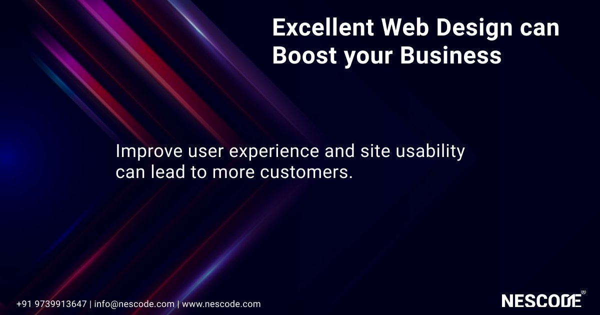 nescode's tweet image. A professional website helps you communicate your brand’s story more effectively, and keep up with competitors. Read more nescode.com/services/innov…
#webdesign #webdesignerlife #webdesigning #wedesigncompany