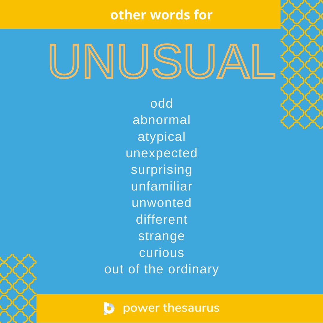different words for odd different words for odd
