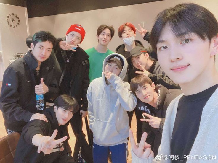 ― a thread of pentagon group selcas ♡