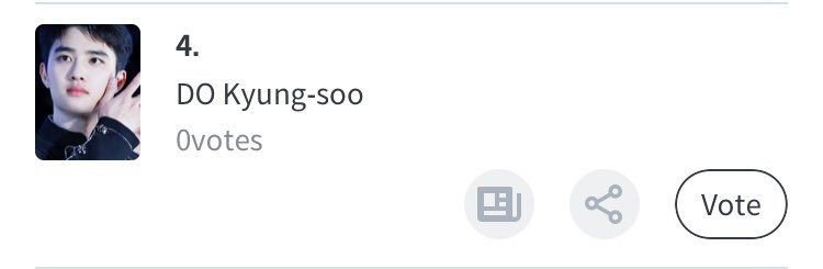 TeamAeriVote's tweet photo. [Fanplus]

Doh Kyungsoo is nominated for 'Acting Genius Contest' on fanplus 🎬

🗓 OPENS TOMORROW Dec 18 5PM KST

🔗https://t.co/P6JC05CDa4

🏆Prize: Yongsan Station iPark mall AD +2 Subway LED Ad 

Please collect more votes to win!! 

#EXO @weareoneEXO https://t.co/bjlPr5ytcg