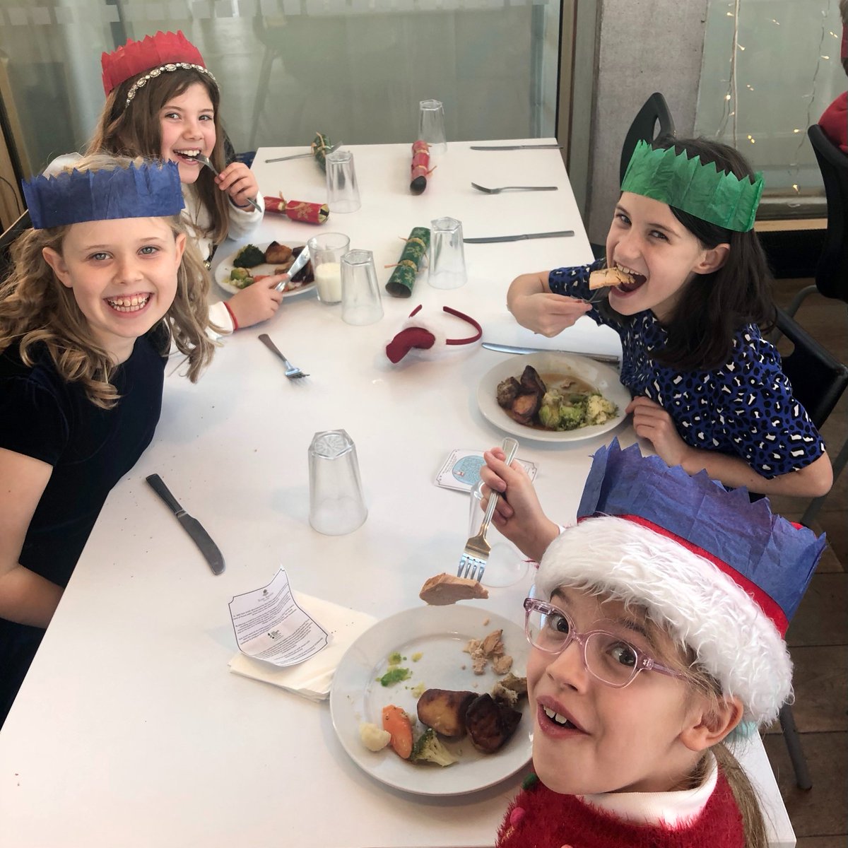 RydePrep's tweet photo. Christmas quiz, handbells, Christmas jumpers, Christmas lunch and the disco man has just arrived! Lots of fun in Prep today! #RydeJunior https://t.co/FCA7aSZVbj