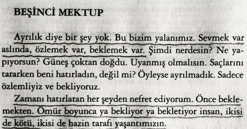 Gogebakalimmm's tweet photo. Ayrılık diye bir şey yok. Bu bizim yalanımız. Sevmek var aslında, özlemek var, beklemek var.

Ümit Yaşar Oğuzcan https://t.co/qpJdgdx5w9