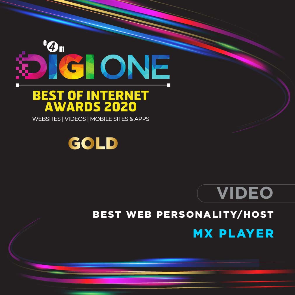 e4mevents's tweet photo. Big achievement for the MX Player team on winning Gold for Karan Wahi - Love OK Please campaign at #DigiOne Best of Internet Awards @MXPlayer https://t.co/Twf4yf7nk4