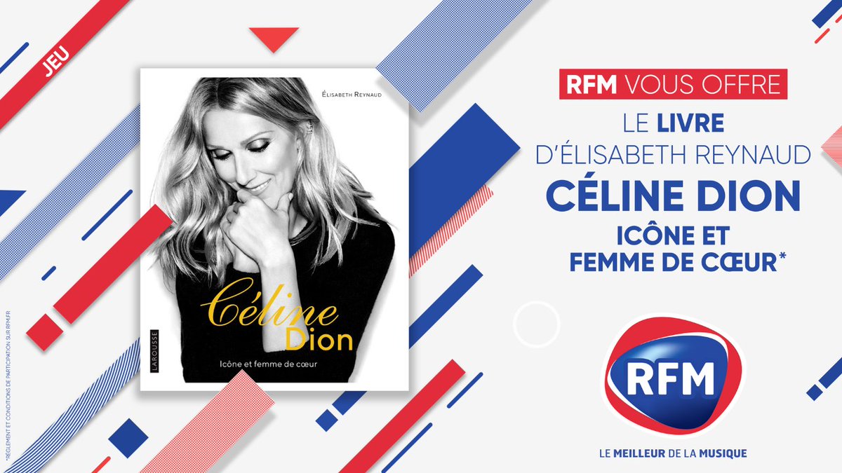RFMFrance's tweet photo. 🎁 RFM vous offre votre livre sur @celinedion ! 💿 ✨

📌 Pour cela, il vous suffit simplement de RT et FOLLOW @RFmFrance ! 🎄 #BonneChance 

(Fin du jeu le 20.12 à 23h59 / Dans la limite des lots disponibles) https://t.co/xeRCDhfcDD