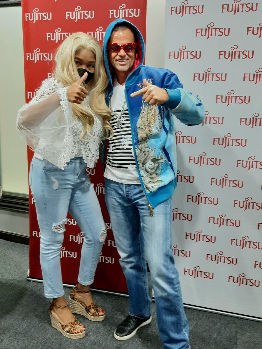 Fujitsu_Carib's tweet photo. Not only have we changed the way in which we do business, we changed the way we get together to give thanks for another successful year.
Here are a few scenes from our virtual Christmas end-of-year event hosted by Jamaican Comedians, Ity and Fancy Cat. ๐
#AllProtocolsObserved https://t.co/omfIxIapMz