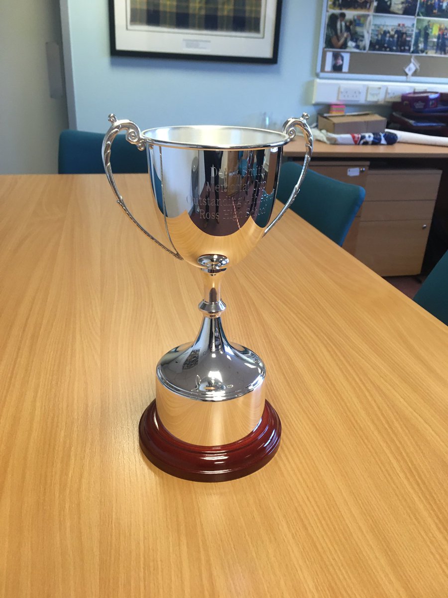 The Derek Smith Outstanding Athlete trophy has arrived and ready for the next Sports Day.