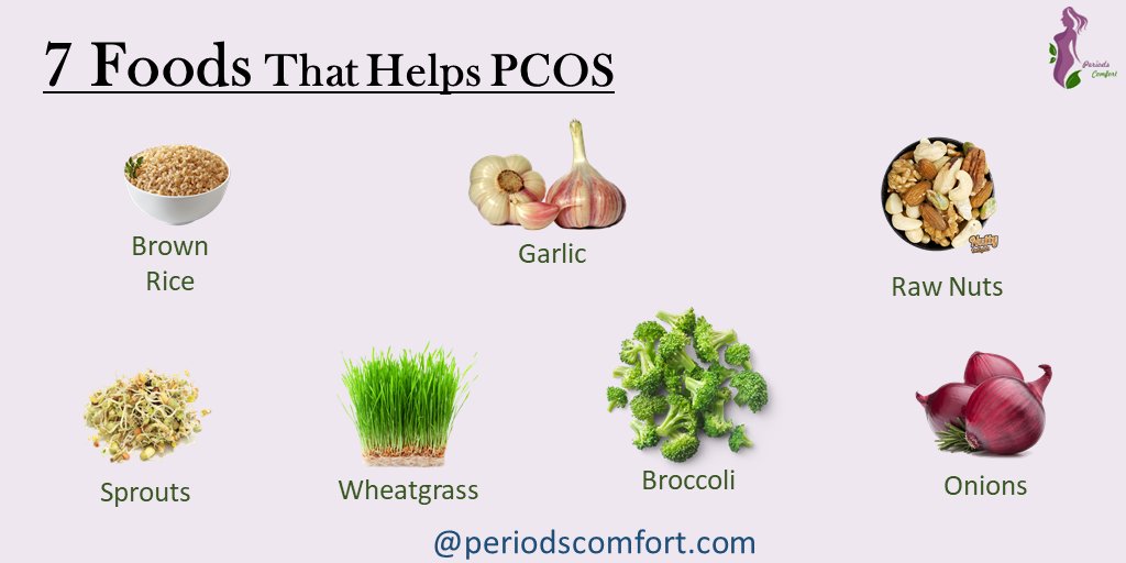 PeriodsC's tweet image. 7️⃣ Foods for PCOS👧🏻

🍘Brown Rice
🌾Wheatgrass
🧅Onions
🌱Sprouts
🧄Garlic
🥦Broccoli
🌰Raw Nuts

#periodscomfort #pcosfighter #pcosdietsupport #pcosdietplan #pcosnutrition #pcossupport #menstruation