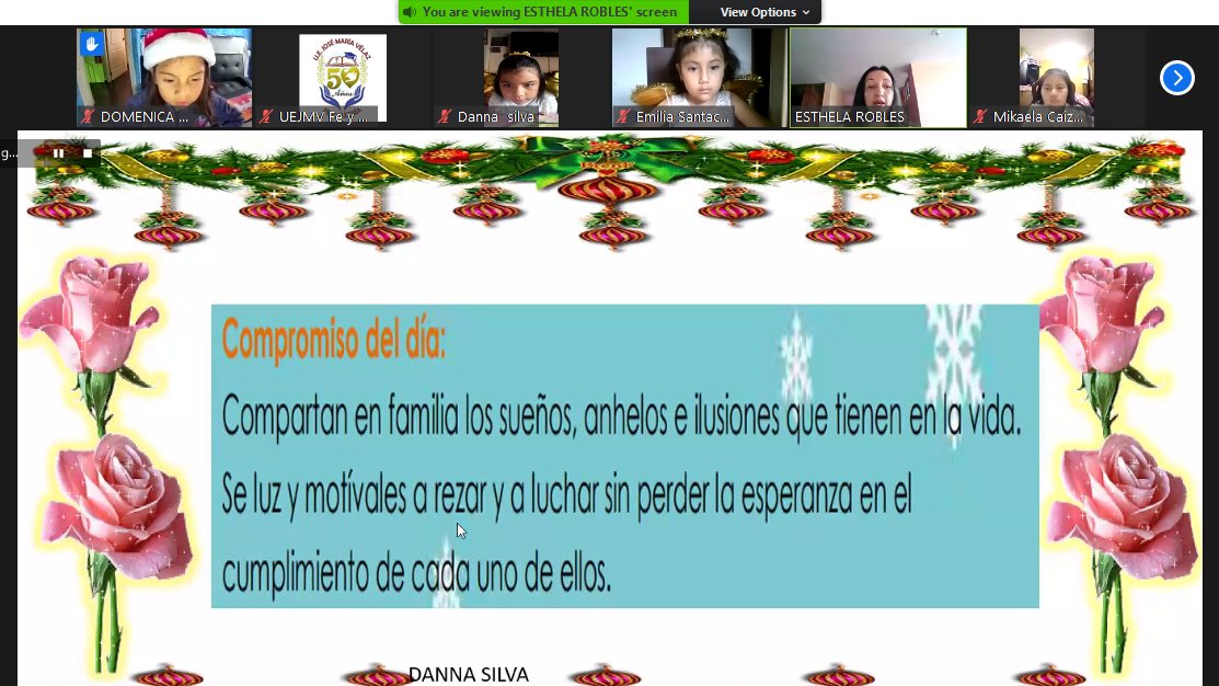 Iniciamos en @uejmvfeyalegria la novena de Navidad; los más pequeños nos recuerdan a los ángeles y lo importantes que fueron en el nacimiento de Jesús. La Navidad es un momento para la ESPERANZA. Vivamos ese valor como centro de este tiempo de nuestra Iglesia. <a href="/nazaretglobal/">Nazaret Global Ed</a>