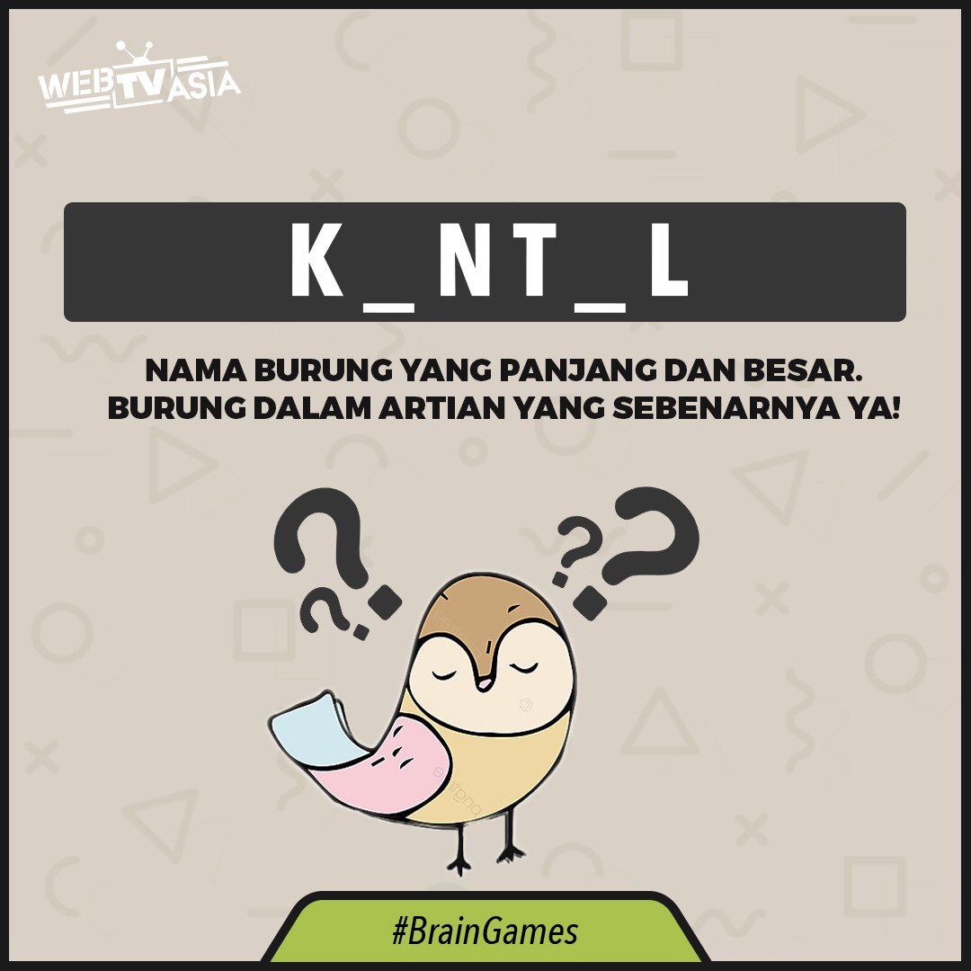 Emang burung apasih yang panjang, Viral People?