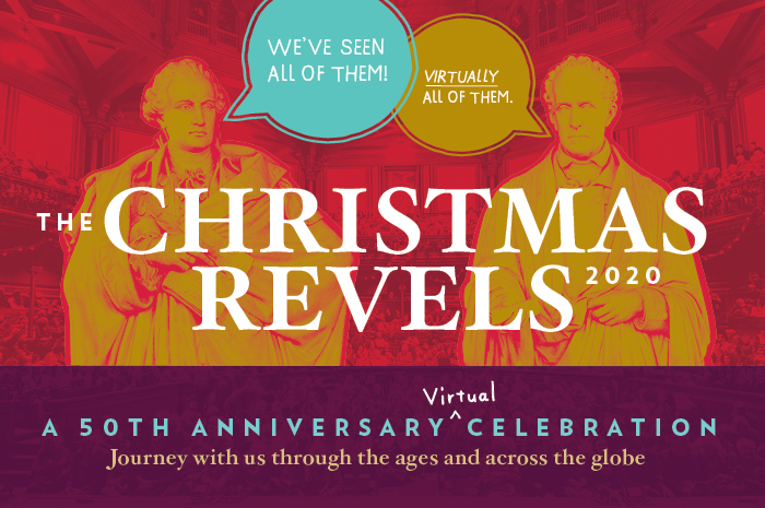 TheRevels's tweet photo. Starting Friday! Enjoy new performances & magical moments from Revels past, glorious music, dance, carols and song - plus a special performance by @YoYo_Ma at The Christmas Revels 50th anniversary (virtual) #solstice celebration! #WelcomeYule #Revelsat50 https://t.co/rcSc10bVJe https://t.co/VnhjC3xRQC