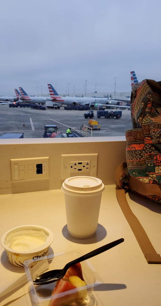 It's a beautiful morning to be flying with <a href="/AmericanAir/">americanair</a>