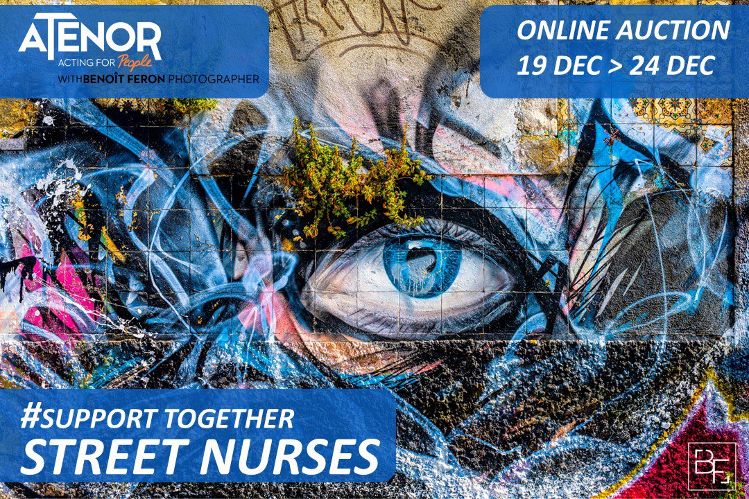 Agir pour la ville, c’est aussi agir pour ses citoyens.
ATENOR organise une vente aux enchères en ligne
Les fonds récoltés seront entièrement reversés à l’organisation médico-sociale infirmiersderue.be qui lutte contre le sans-abrisme à Bruxelles.