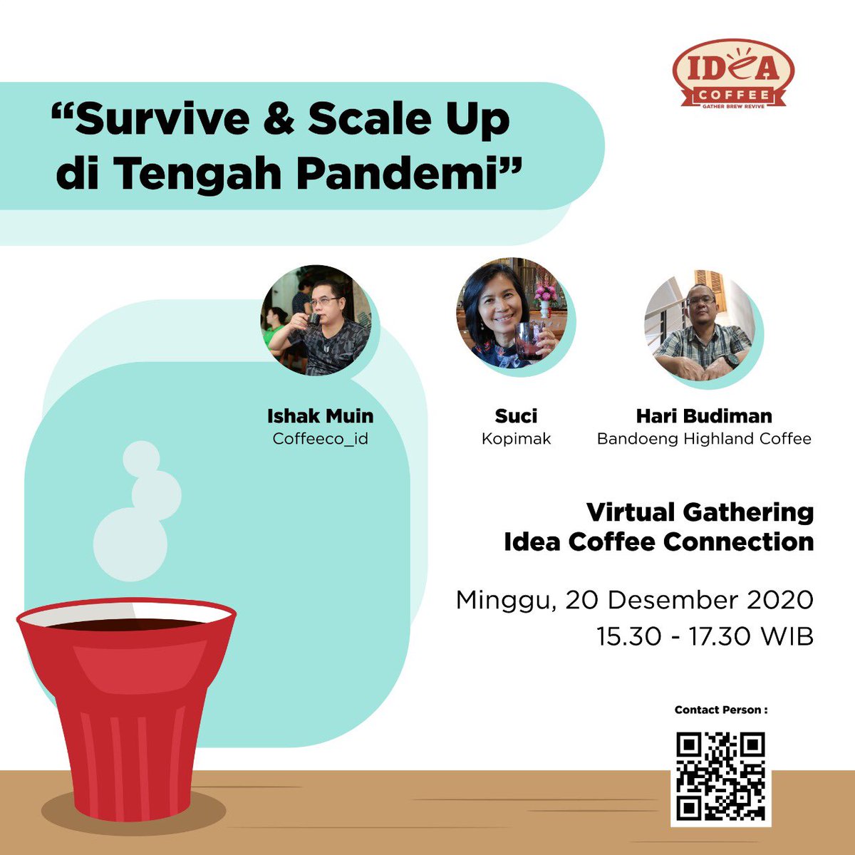 ideacoffee_id's tweet photo. Mencoba tetap menyambung silaturahmi dgn semua pihak yg pernah sharing dg kami tapi tdk sekadar ngobrol tanpa guna https://t.co/IqDJaDt8y0