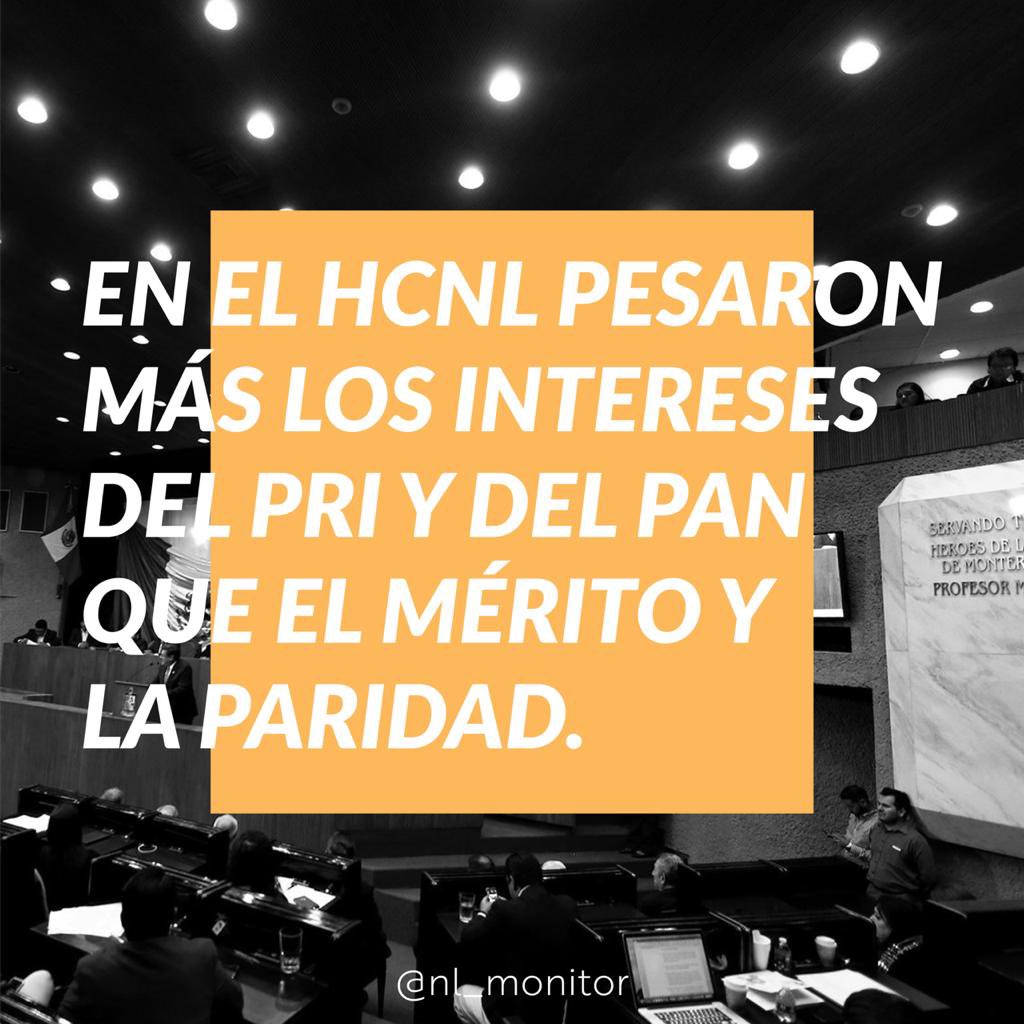 nl_monitor's tweet photo. Son elegidos los cuatros Magistrados del Tribunal Superior de Justicia, todos ellos hombres ¿qué pasó con el Art. E 41 referente a la paridad? 🤔Aquí te lo contamos todo. 

Abrimos hilo 🧵🧶 https://t.co/keLVvIM3bM