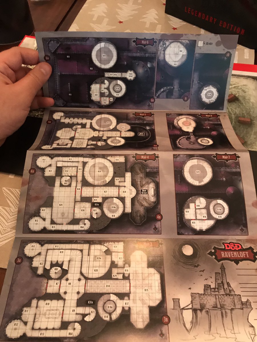 Also includes a handout with the castle’s area maps. 