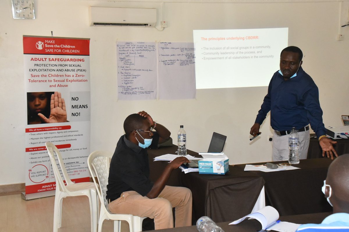 TPsdadm's tweet image. Final day of the Disaster Risk Reduction(DRR) training for the Administrators.
Participants were taken through on understanding Community Managed Disaster Risk Reduction(CMDRR) as well as brainstorm on generic DRR action plans for their areas.@TurkanaCountyKE @Savethechild_Ke