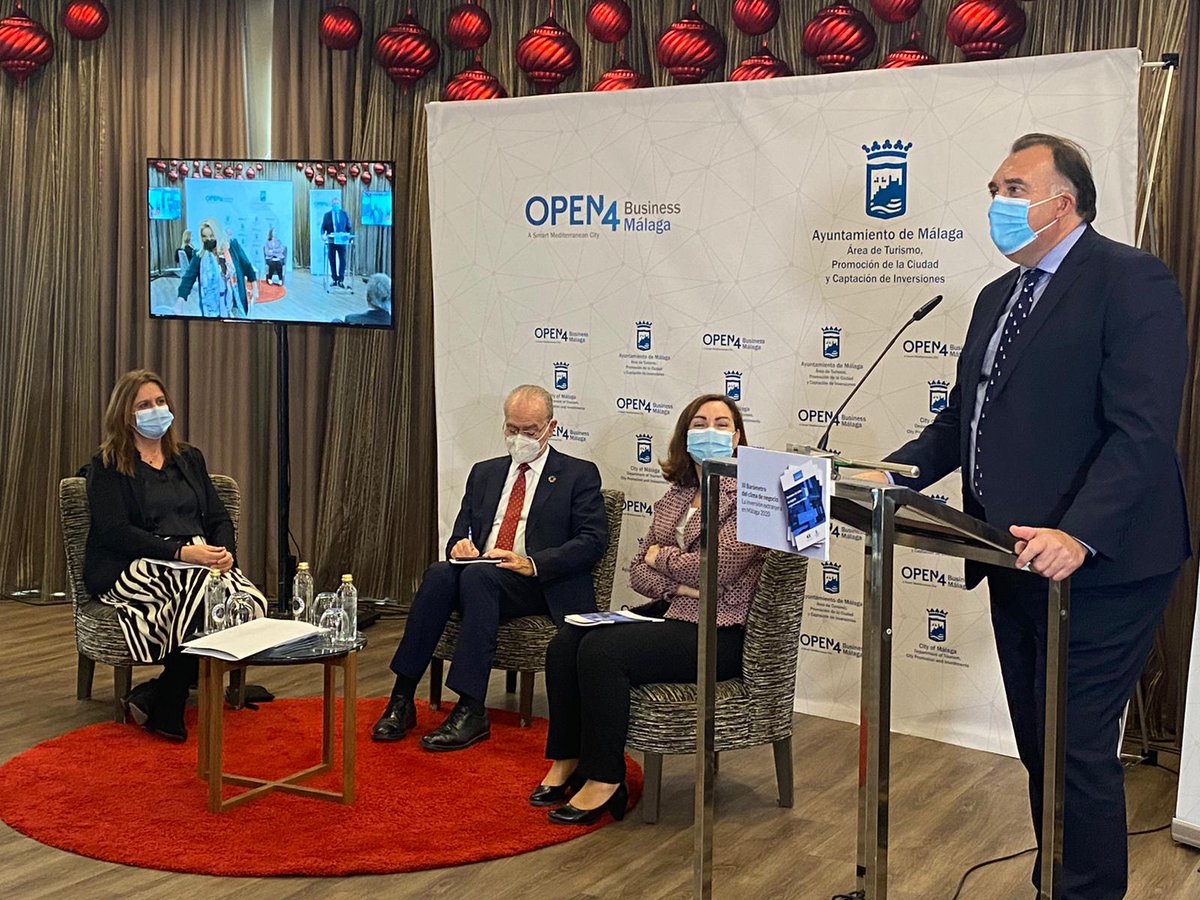 Andalucía TRADE (@trade_andalucia) on Twitter photo ▪ El consejero delegado de ✅ #Extenda, Arturo Bernal, ha intervenido hoy en la presentación del «Tercer Barómetro sobre el Clima de Negocio e Inversión Extranjera en Málaga», organizada por la <a href="/CIEDES/">FUNDACIÓN CIEDES</a> y el Ayuntamiento de @Malaga. ▪ El consejero delegado de ✅ #Extenda, Arturo Bernal, ha intervenido hoy en la presentación del «Tercer Barómetro sobre el Clima de Negocio e Inversión Extranjera en Málaga», organizada por la <a href="/CIEDES/">FUNDACIÓN CIEDES</a> y el Ayuntamiento de @Malaga.