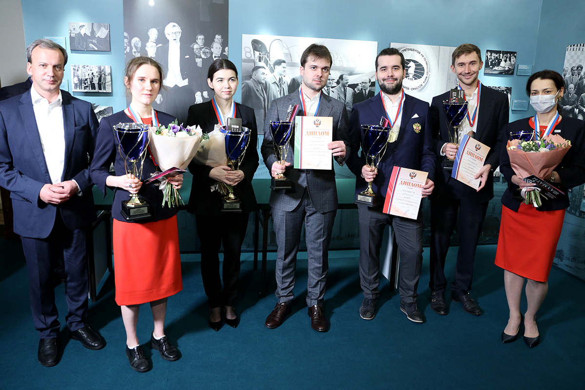 chess24.com on X: Ian Nepomniachtchi & Aleksandra Goryachkina won the 2020  Russian Championship after Daniil Dubov finished with a fantastic victory  over Sergey Karjakin! Report:  #c24live   / X