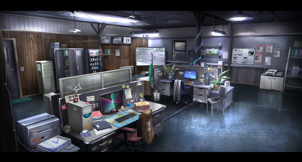 DONTNOD_Ent's tweet image. #TellMeHow
Today, we&apos;re starting with the first concept arts of iconic places in @TellMeWhyGame such as Sam&apos;s workshop designed by Geoffrey Soudant, Senior Concept Artist!

🎨 Check out more of his work here: artstation.com/artwork/d84bkQ