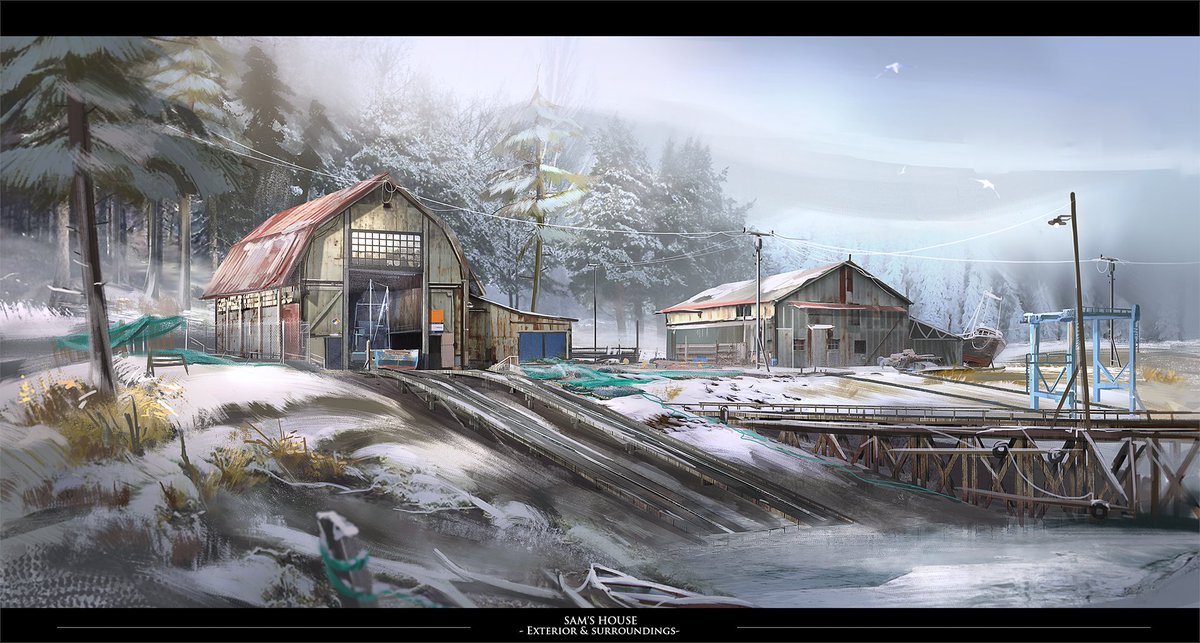 DONTNOD_Ent's tweet image. #TellMeHow
Today, we&apos;re starting with the first concept arts of iconic places in @TellMeWhyGame such as Sam&apos;s workshop designed by Geoffrey Soudant, Senior Concept Artist!

🎨 Check out more of his work here: artstation.com/artwork/d84bkQ