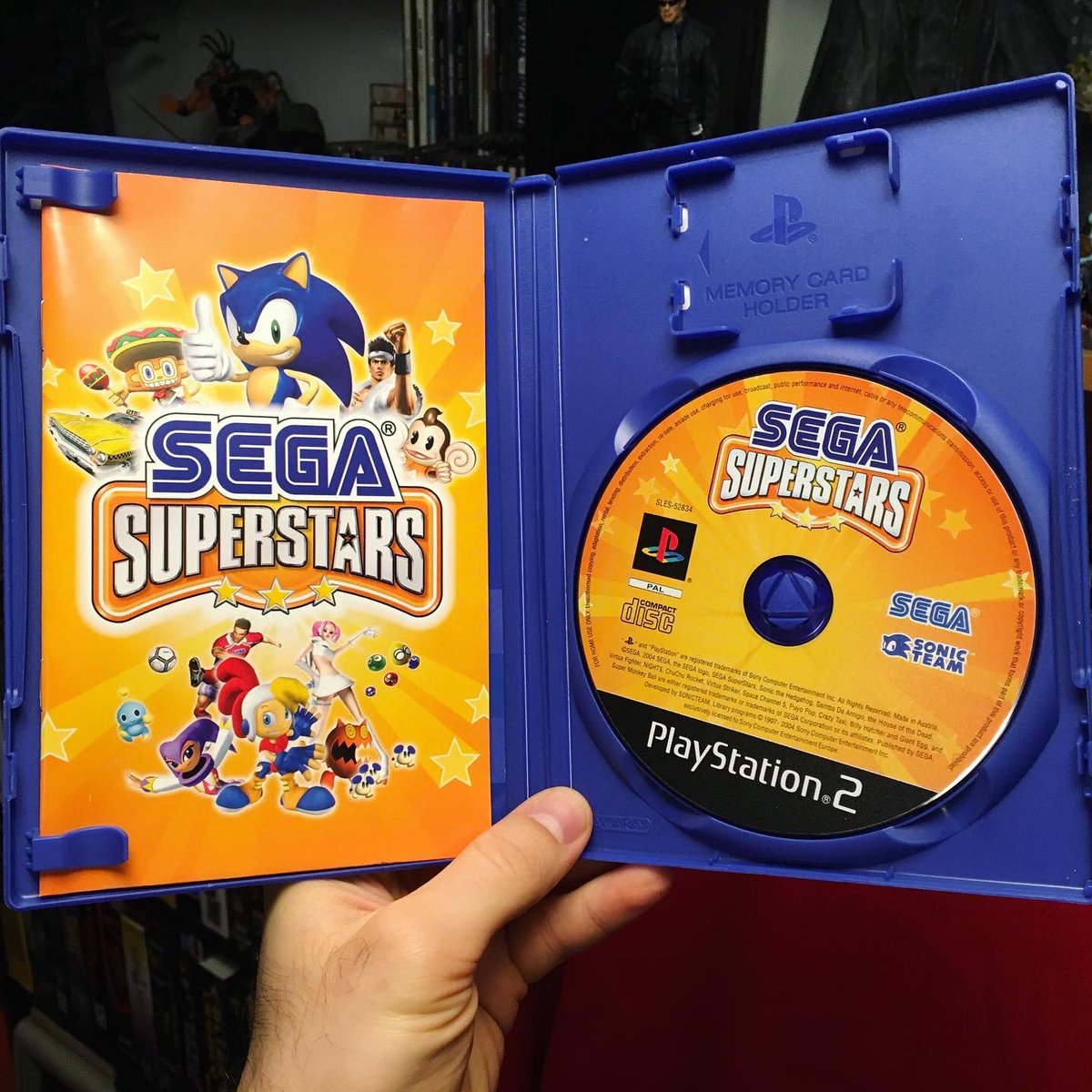 UnboxingHands's tweet photo. Sega Superstars - Sega - PS2 Party Game - 2004
๐ช๐๐
#retrogaming #retrogames #retrogamer #segasuperstars #gamer #gaming #playstation #gamearts #ps2 #playstation2 #ps2games #playstationgames #consolegames #cdgames #popculture #collectibles #gameroom #videogames #sega #partygame https://t.co/wXuQDq88Og