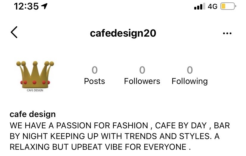 cafedesign4's tweet photo. Welcome to cafe design , as it says in our insta bio below , we are all about trend and upbeat vibes ! Come join us for a designer drink or even a cake . This place is one to visit #cafedesign #2020 #passionforfashion #desinger #new #joinus https://t.co/uCZe8gM3e6