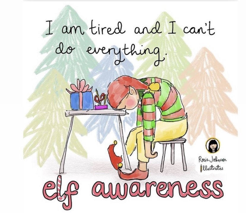Self care is more important than completing everything before the Christmas holidays. #adayinthelifeofa_tep