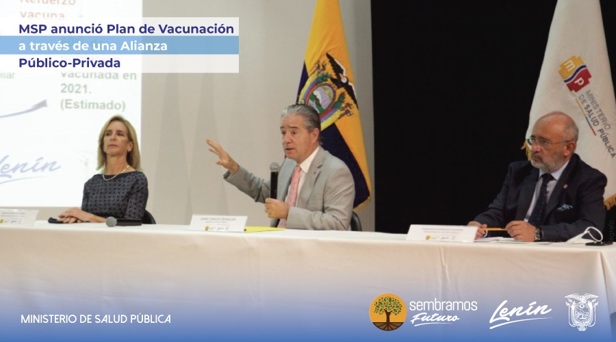 Salud_Ec's tweet photo. Esta estrategia de inmunización permitirá aplicar las dos dosis contra el coronavirus al 60% de la población, con el objetivo de controlar la propagación del virus y bajar el impacto de la enfermedad en la salud de los ecuatorianos 👉🏻 https://t.co/gAJb1XcHQG https://t.co/q7qGNs5pZf